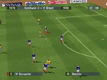 Viva Soccer (US) screen shot game playing